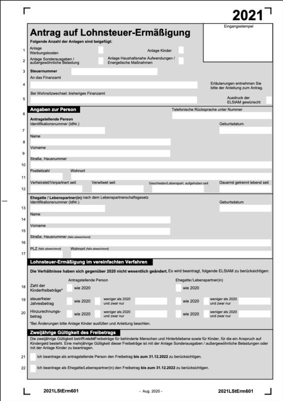 Downloads V. Blank & Kollegen GmbH & Co. KG Steuerberatungsgesellschaft